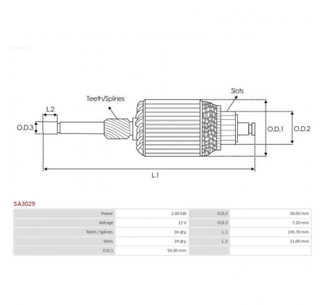 INDUIT 12V 235870