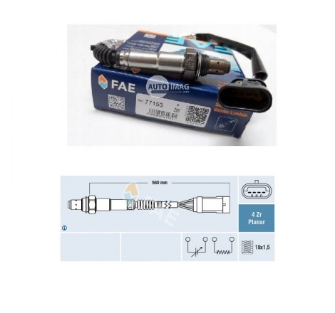 SONDE LAMBDA 4 FICHES...