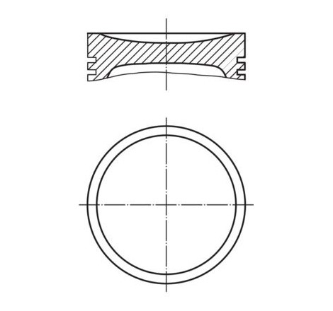 J.PISTONS D70.40 UNO...