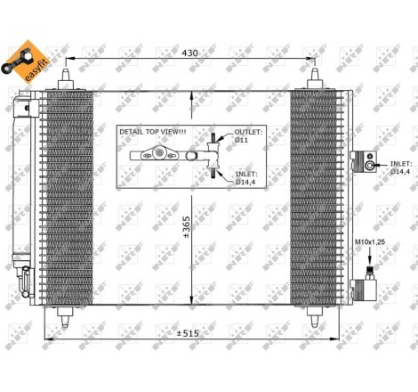 CONDENSEUR CLIM 407-C5