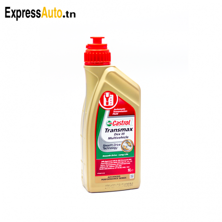 HUILE CASTROL TRANSMAX DEX 3  1L vente pieces auto pas cher en tunisie 