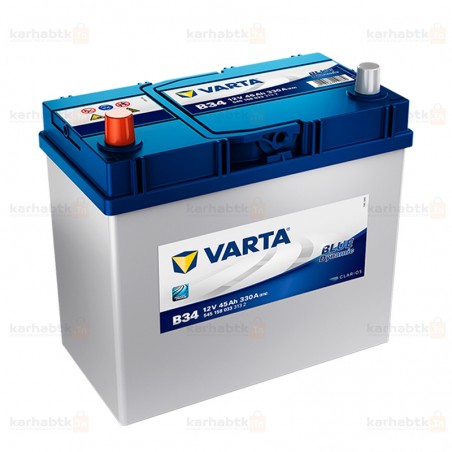 BATTERIE VARTA B34 vente pieces auto pas cher en tunisie 