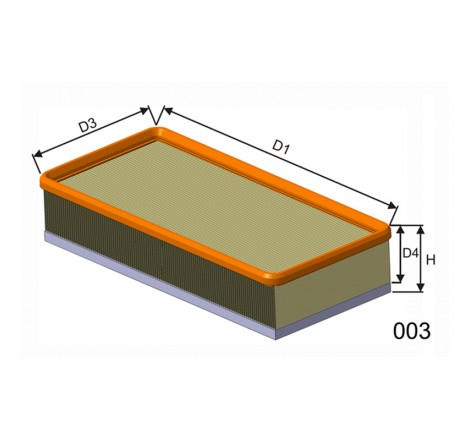 FILTRE A AIR 407-C5